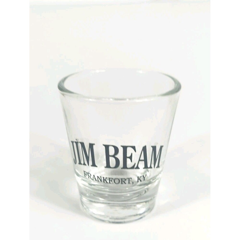 Jim Beam Bourbon Shot Glass Kentucky Whiskey Barware Shooter